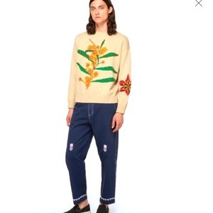 Adish embroidered streetwear chino pants